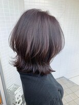 オーシャン(Ocean)&nbsp;[OCEAN Hair&Life藤原純] ラベンダーグレージュ×くびれボブ☆
