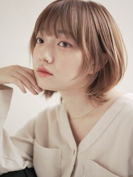 ジュール 新宿三丁目(Joule) ミディアムヘア/ショコラベージュ/ボブルフ/新宿