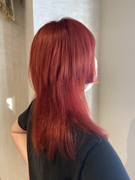 エディ(eddie) 【eddie】ピンクロングウルフレイヤー