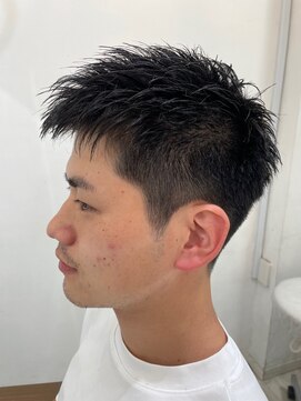 ヘアーメイク ニューヨーク 千駄木店(Hair Make NEWYORK) 爽やかモヒカンスタイル