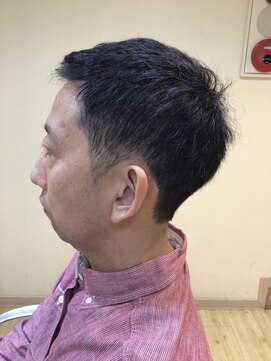 エイチエアー アルファ H'air alfa つつじヶ丘北口店 大人のメンズショートカット