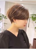 似合わせカットショートボブ