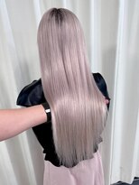 ロウル 渋谷(LOWRL)&nbsp;シールエクステ/ケアブリーチダブルカラー/デザインカラー