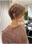 30代/40代/50代・絶壁解消×くびれショートボブ【浅野】