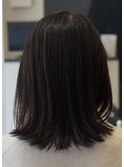 切りっぱなし外ハネミディアム