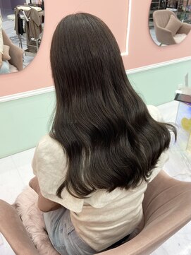 ガーランド(Girland) 【girland】オリーブブラウン　韓国風/レイヤーカット