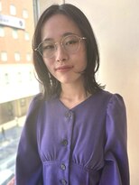 ヤヨイブレインズフェアリー(YAYOI BRAINS fairy)&nbsp;ミディアムレイヤー 外ハネ 透明感カラー