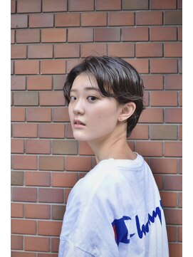 ウィローズ(WILLOW'S) ショートカット×ひし形ショートボブ×前髪あり20代30代40代