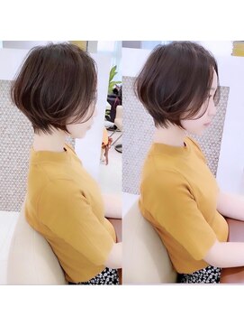 アンド ストーリーズ(&STORIES) ショートボブ髪型20代30代40代50代前髪あり前髪なし面長丸顔小林