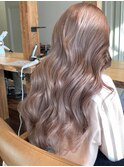 イヤリングカラーハイライトインナーカラーバレイヤージュ