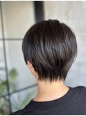 襟足ギザギザショート/丸みショート/ハンサムショート