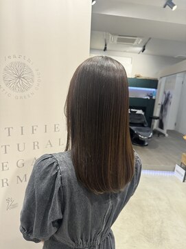 プレビア 上尾店(PREVIA) 髪質改善カラー☆アッシュベージュ