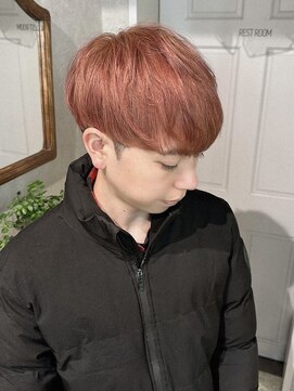 ゼスト クレス(ZEST Cres) 【立川CRESまなと】メンズピンクベージュ