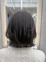 ロンドシエル 横浜(Lond ciel) イメチェン外ハネボブ美髪ワイドバング顔周りレイヤーボブ/横浜
