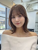 メゾンアクア 表参道(Maison ACQUA)&nbsp;外ハネボブ/イメチェン/レイヤー/美髪/ワイドバング/似合わせ