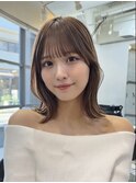 外ハネボブ/イメチェン/レイヤー/美髪/ワイドバング/似合わせ