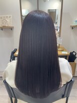 クク(coucou)&nbsp;暗髪ストレート＊艶ロング