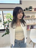 ハッシュカット×インナーカラー
