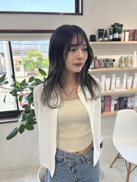 メロウ(mellow) ハッシュカット×インナーカラー