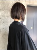 【ROJITHA表参道原宿】ミニボブ×ココアブラウン
