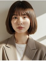 ラベストオイケ(LOVEST OIKE)&nbsp;ボブ/内巻き/ナチュラルブラウン