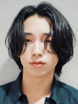 バイフィフス 原宿/表参道(by fifth) ニュアンスパーマ センターパート