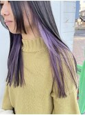 【NAiVE HAIR 北原】インナーカラーパープル
