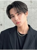 men's/メンズ/ニュアンスパーマ/黒染め/韓国/ブルーブラック