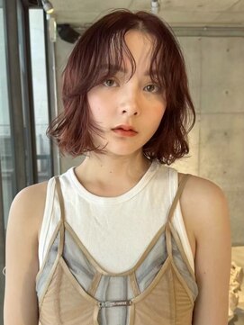 スクリーンギンザメゾン 銀座(SCREEN GINZA MAISON.) くびれヘア/アプリコットオレンジ/ハイライトカラー/銀座