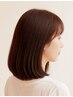 【うっかり白髪が気になる前に】カット&リタッチカラー&トリートメント