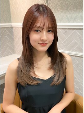 ロンド 銀座(Lond) 8★Shina/髪質改善縮毛矯正レイヤーカット顔周り前髪韓国銀座