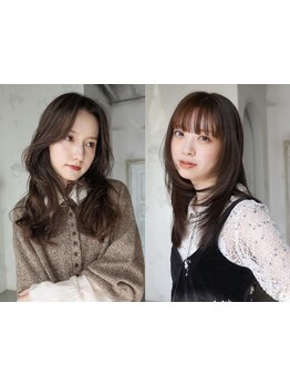 【前髪・顔まわり～レイヤーカット】