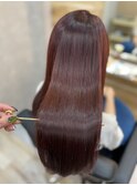 ボルドーカラー×髪質改善トリートメント*