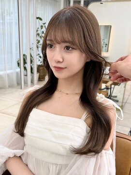 レイリー 原宿 表参道(Rayreee) 小顔見えレイヤーカット×シースルーバング