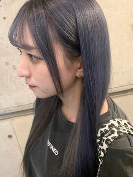 ネイビーブルー×シルバー