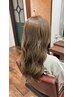【透明感抜群】カット×ダブルケアカラー　￥12,650→￥8,855