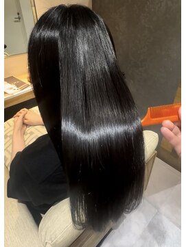 ブルーム ヘア デザイン ドゥーエ(bloom hair design due) 美髪矯正 【縮毛矯正】塚口×髪質改善トリートメント