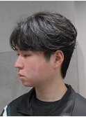 フェザーパーマネープレス毛流れパーマラウンドマッシュ吉祥寺
