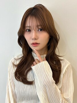 シーク 八王子(CHIC) シースルー2way前髪×韓国顔周りカット 【八王子】