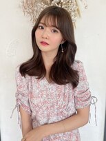 マインバイアフロートギンザ(MYNE by AFLOAT GINZA)&nbsp;くびれヘア/レイヤーカット/おくれ毛/顔まわり/フェミニン/銀座