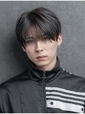 ブリーチメンズ眉毛サロンニュアンスパーマダブルカラー髪質改善