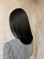 ピュアメンド 吉祥寺(Pure Mend) ツヤサラ縮毛矯正×艶黒セミロング
