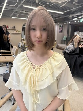 メゾンクペウ 梅田(Maison cope'u) ミルクティーグレージュ