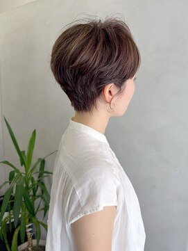 ラトリエコンタン(L´atelier Content) 【CONTENT　miho】丸みショート×小顔ショート×大人ショート