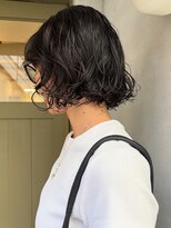 トナリ(tonari) 艶感ミックスパーマ×ボブ