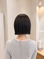 フォト 新宿三丁目(foto)&nbsp;髪質改善地毛風縮毛矯正くびれレイヤー切りっぱなしボブ