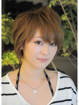 スティル(Steel) 【スティル】   ナチュラルピュアショート☆キャラメルアッシュ