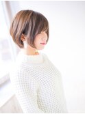 **Gem Garden**なりたい質感が叶う☆やわらか前下がりボブ