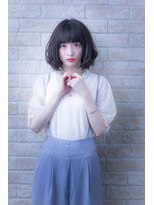 ヘアーアートシフォン 池袋西口店(Hair art chiffon)&nbsp;ブルージュのアシメで似合わせカットヴェールウェーブ 池袋
