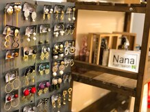 ナナヘアーサロン(Nana hair salon)の雰囲気（店内にはカワイイアクセサリーも置いてます♪）